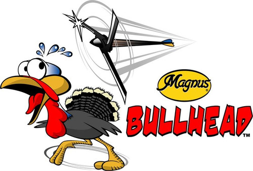 Magnus Bullhead 100 Grain 3 Blade Turkey Broadhead 2 3/4"" Cutting 3 Pack