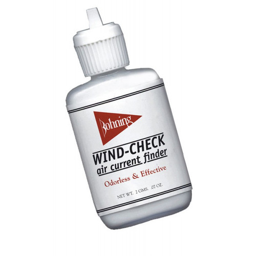 Bohning Wind Check Odorless Air Current Finder .07 oz Bottle Model# 1612