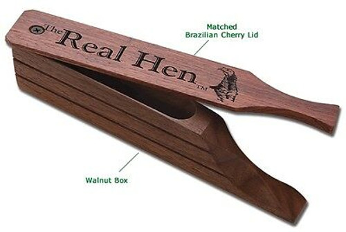 WoodHaven Custom Calls Real Hen Walnut Turkey Box Call Model# WH044