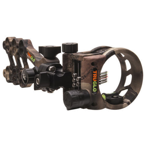 Truglo Lost XD Hyper Strike 5 Pin Archery Bow Sight W/ Light TG5405J