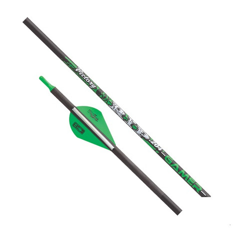 Victory Archery RIP Gamer Fletched Arrows 300 Spine .204 Diameter with Inserts and Nocks 6 Pack