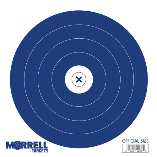 New Morrell Targets 80CM Archery Target Paper Face Official NASP Scoring 100 Pack Mike's Archery