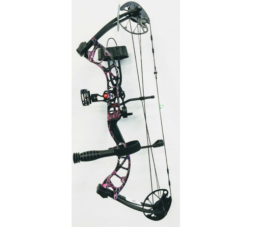 PSE Uprising RTS Bow Package 50# RH Muddy Girl Camo
