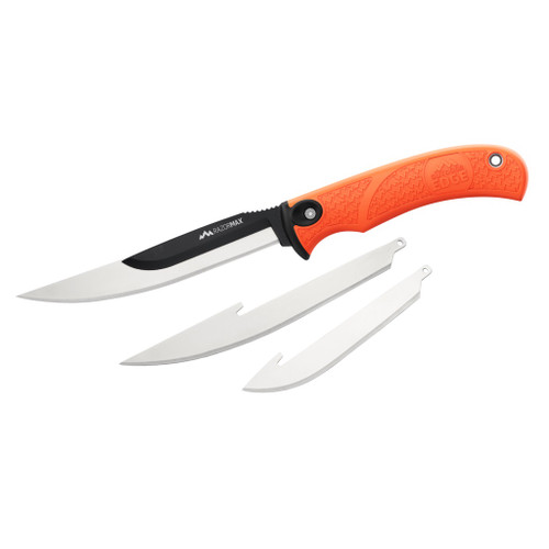 Outdoor Edge RazorMax Replaceable Fixed-Blade Knife Black w/ 6