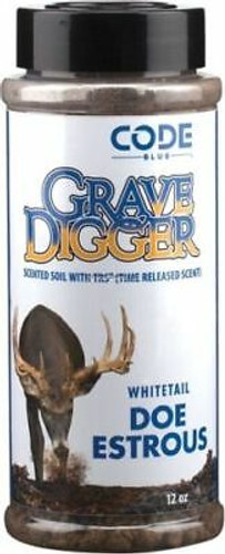 Code Blue Grave Digger Doe Estrous 12 oz