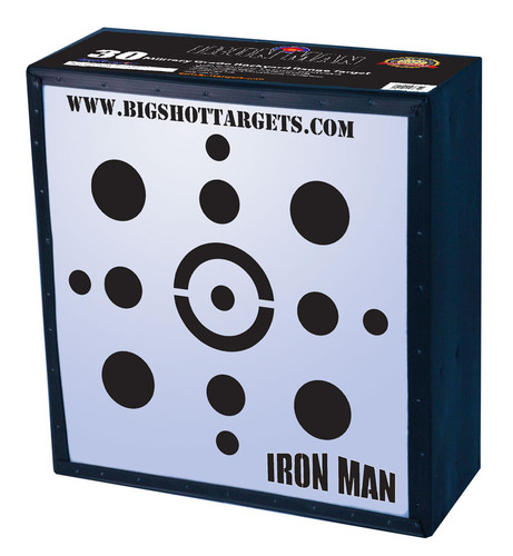 Bigshot Iron Man Field Point Long Lasting  Archery Target  30"