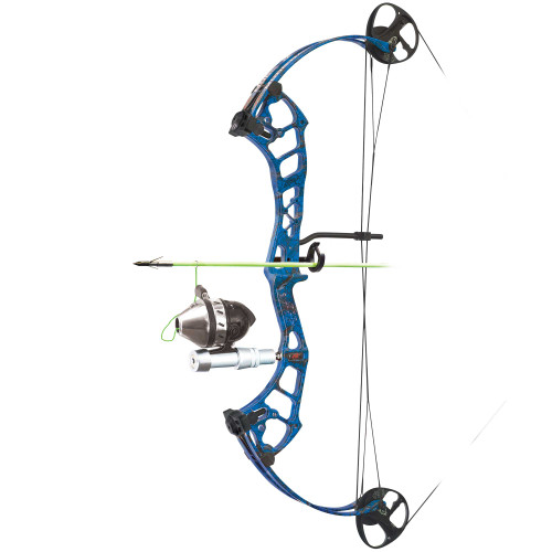 PSE Mudd Dawg Bow Fishing Cajun Package 30 40 lbs Dk'd Blue