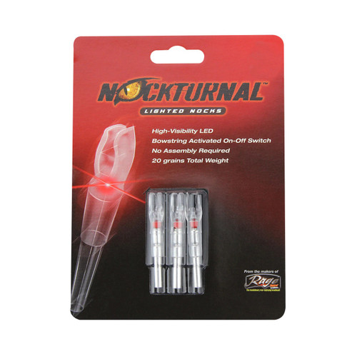 Nockturnal Red Lighted S Nocks Model# NT-202