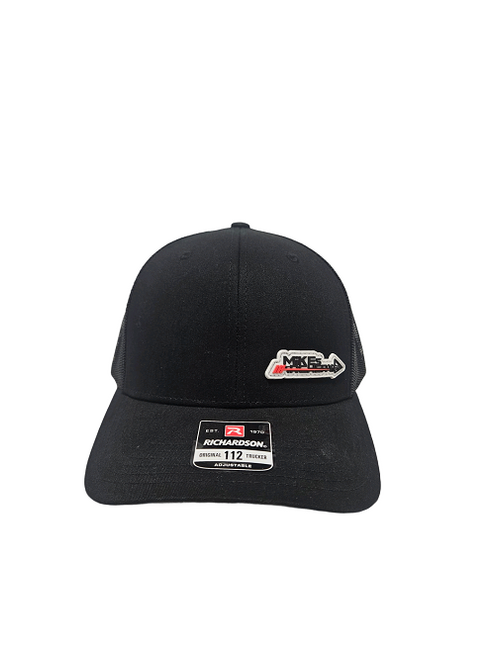 Mike's Archery Logo Silicon Patch Richardson 112 Hat (Black)