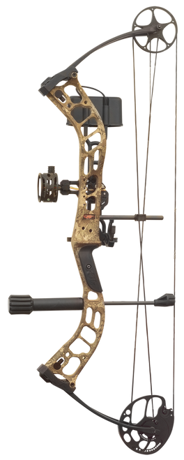 PSE Stinger ATK Bow RH 70lb Pro Pkg Mossy Oak Country