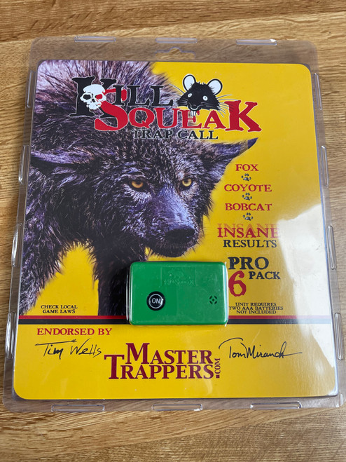 Slockmaster Kill Squeak Pro (6) Pack