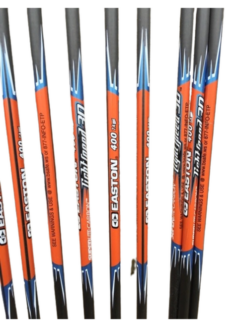 Easton Lightspeed 3D 400 Arrow Shafts