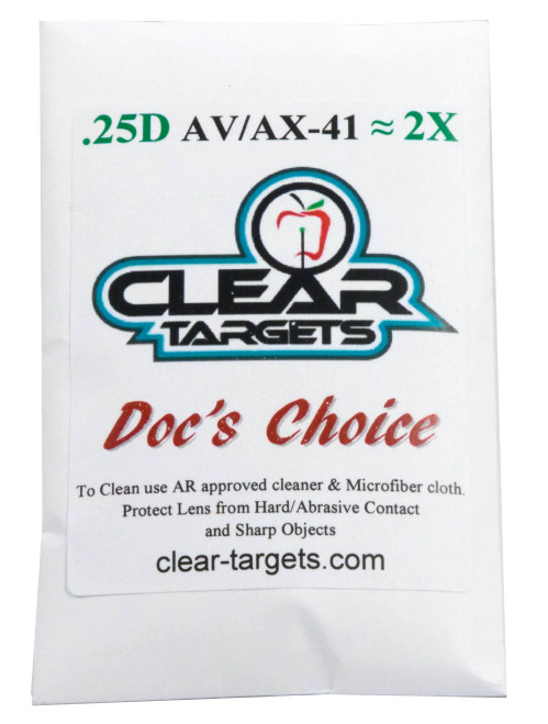 Axcel AV41 Clear Target Doc's Choice 4X Lens