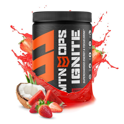 Mtn Ops IGNITE Tiger's Blood Supercharged Energy & Focus 45 Scoops