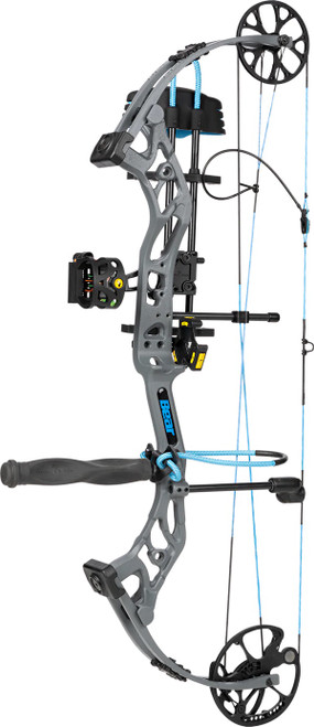 Bear Archery Prowess RTH Women's Bow Grey/Electric Blue LH 50 