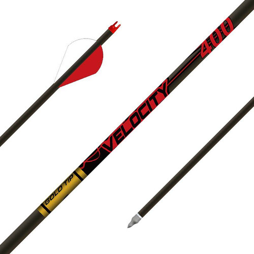 Gold Tip Velocity 500 Spine Shafts (Dozen)