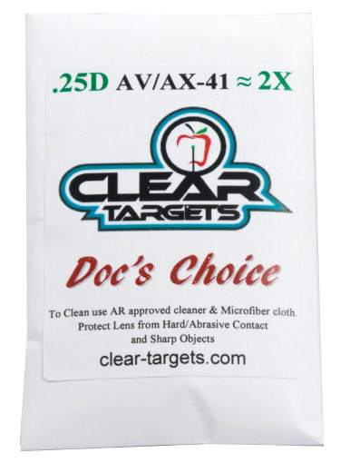 Axcel AV41 Clear Target Doc's Choice Lens