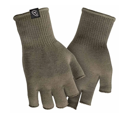 Blocker Shield Merino Fingerless Gloves Flint