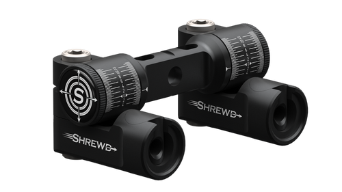 Shrewd Atlas Double Adjustable V-Bar Matte Black