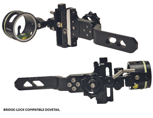 Pit Viper Mathews Dovetail Micro Double Up Pin .010 Black Bow Sight