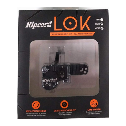 Ripcord Lok Micro Black Right Hand