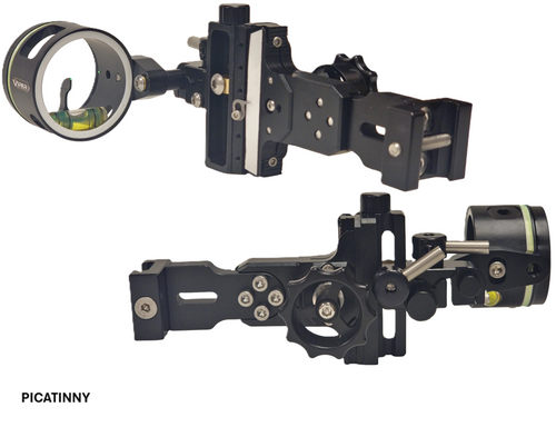 Pit Viper Pic Mount Micro 3 Pin .010 Black Bow Sight