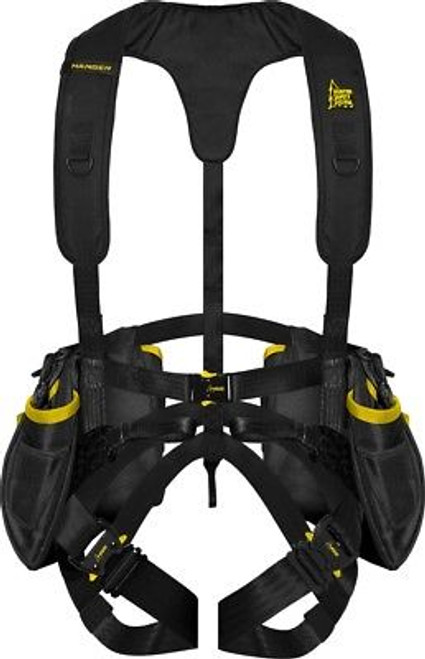 Hunter Safety System Hanger Harness Black and Yellow HSS-HANG 2X/3X