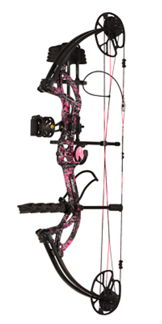 Bear Archery Cruzer G2 RTH 5-70# RH Muddy Girl Bow w/ Arrows & Release