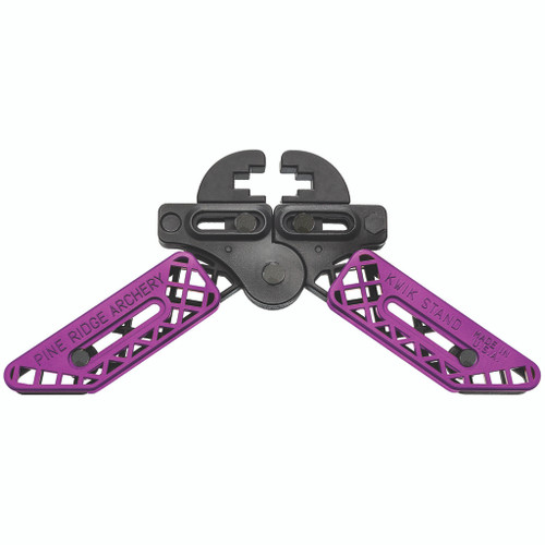 Pine Ridge Kwik Stand Adjustable Universal Bow Support Holder Purple