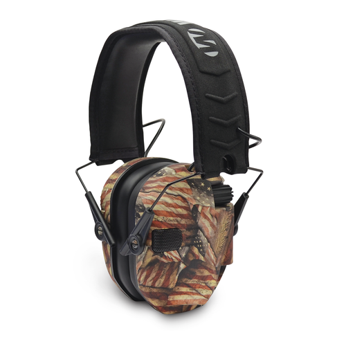 Walkers Game Ear Razor Patriot Series Slim Muffs Right To Bare Arms