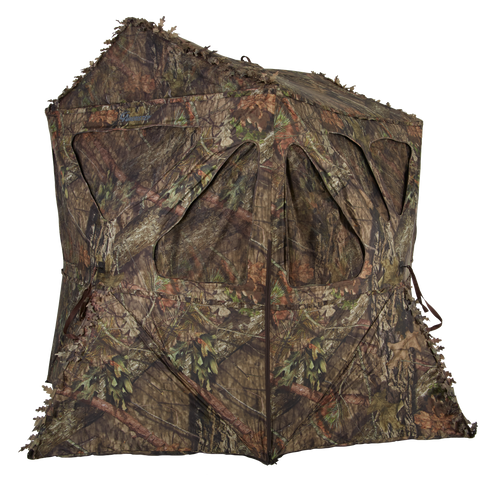 Ameristep Distorter K.O. Ground Blind Mossy Oak Camo Model# AMEBF3004