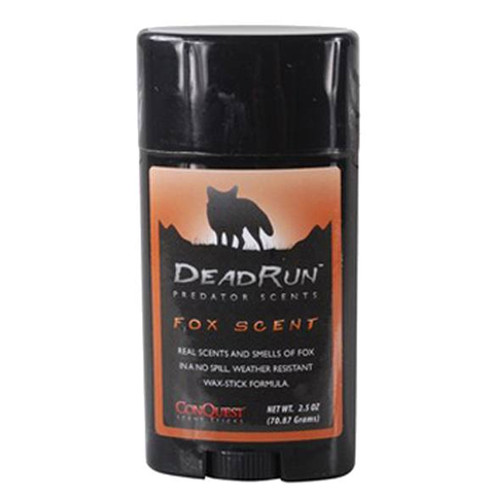 ConQuest Scents Dead Run Fox Predator Scent Stick 2.5 oz Model# 1502