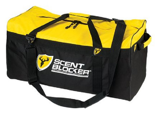 Blocker Outdoors Travel Bag Scent Free and Dry Yellow and Black Model