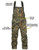 Blocker Outdoors Shield Series Youth Commander Bibs Size Small Mossy Oak Country DNA