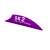 FLEX FLETCH SK2 HUNTING AND 3D VANE PURPLE 39CT