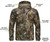 Blocker Outdoors Shield Series Drencher Insulated Jacket Size Large Mossy Oak Country DNA