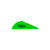 Bohning Mini Blazer Archery Vane (100-Pack), Neon Green