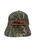 Mike's Archery Logo Leather Patch Lost Hat Co. Slate Mossy Oak Greenleaf Hat