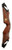 Bear Archery B Riser TD Bubinga With Green Glass Left Hand