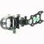IQ Retina Lock Pro Hunter Bow Sight 3 Pin (.019) Archery Compound RH Black
