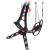 TruGlo Bow Jack Mini Folding Compound Bow Stand Black/Red Model# TG394BR