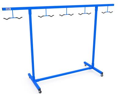 Rinehart Bow Floor Rack (Blue) - Mike's Archery
