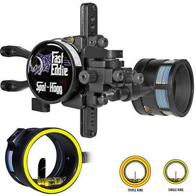 Spot Hogg Fast Eddie Archery Bow Sight Black RH Wrapped 2
