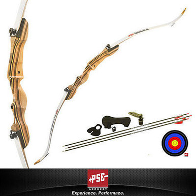 PSE Razorback Jr Youth Take Down Recurve Full Kit 20# Right Hand Length ...