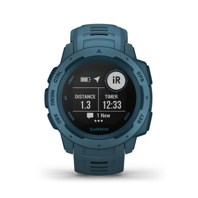 Garmin Instinct Rugged GPS Smartwatch Military Standard Lakeside