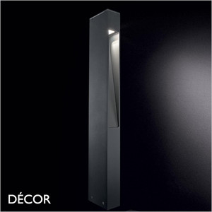 Ideal Lux - Mercurio - Anthracite Modern Designer Outdoor Post Light - Industrial Design for the Garden, Pathway, Driveway & Outside Area of your Hotel or Bistro Ideal Lux - Mercurio - Anthracite Modern Designer Outdoor Post Light - Industrial Design for the Garden, Pathway, Driveway & Outside Area of your Hotel or Bistro