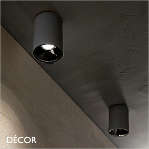Ideal Lux - Nitro Round, 2 Sizes - Black Modern Designer Recessed Ceiling LED Downlight/Spotlight - Minimalist Italian Design For Any Contemporary Space Ideal Lux - Nitro Round, 2 Sizes - Black Modern Designer Recessed Ceiling LED Downlight/Spotlight - Minimalist Italian Design For Any Contemporary Space