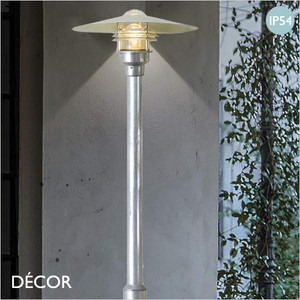 Nordlux - Vejers, 2 Metre - Galvanized Steel Modern Designer Outdoor Garden Lamp Post Light - Contemporary Industrial Style Light for the Garden, Hotel & Bistro Nordlux - Vejers, 2 Metre - Galvanized Steel Modern Designer Outdoor Garden Lamp Post Light - Contemporary Industrial Style Light for the Garden, Hotel & Bistro
