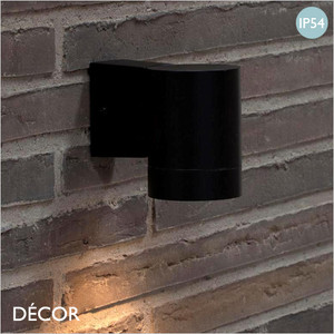 Nordlux - Tin Maxi, Single - Black Modern Designer Outdoor Wall Light - Minimalist Style Light for any Outdoor Area of a Home, Hotel & Bistro Nordlux - Tin Maxi, Single - Black Modern Designer Outdoor Wall Light - Minimalist Style Light for any Outdoor Area of a Home, Hotel & Bistro