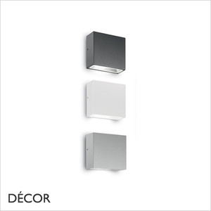 11A1 Ideal Lux - Tetris 1 - Anthracite, Grey or White Modern Designer Cubic Outdoor Wall Light - Stunning Minimalist Style for any Contemporary Space 11A1 Ideal Lux - Tetris 1 - Anthracite, Grey or White Modern Designer Cubic Outdoor Wall Light - Stunning Minimalist Style for any Contemporary Space
